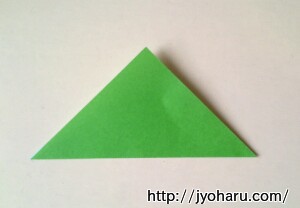 折り紙で遊ぼう カエルの簡単な折り方 季節のイベント手作り情報館